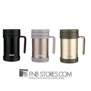 S.STEEL OUTDOOR MUG WITH STRAINER, 0.5 LITER-TCMF-501