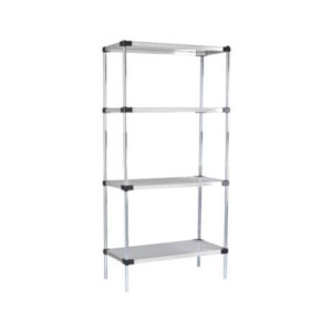 4 TIERS WIRE SHELVES, SUS 304 DESIGN, D61 x H180 cm