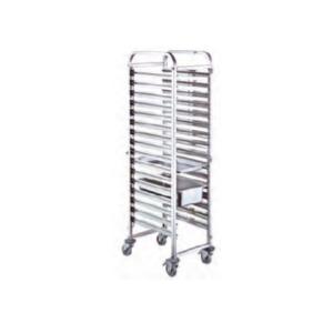 GASTRONOMY TROLLEY GN1/1, Capacity 16 Pan (Flat-Packed)