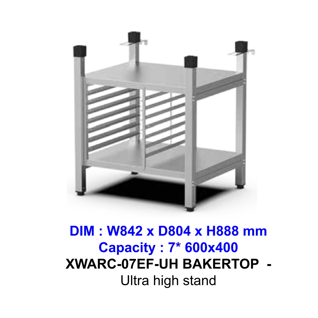 XWARC-07EF-UH BAKERTOP - Ultra high stand