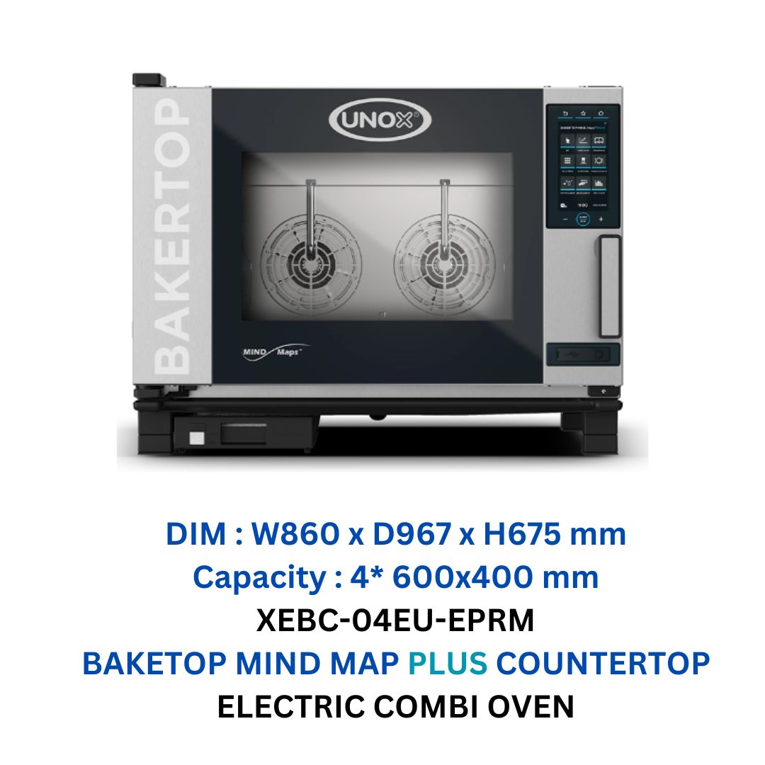 BAKERTOP MM PLUS COUNTERTOP - 4x 600x400 XEBC-04EU-EPRM