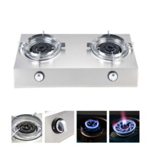 TURBO FLAME S/S COMMERCIAL BURNER - DOUBLE ~ ATF-380D.HL14