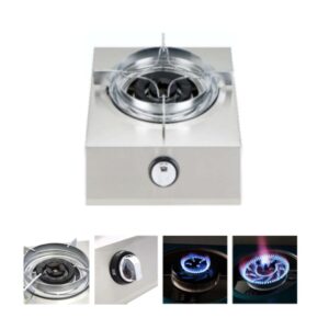 TURBO FLAME S/S COMMERCIAL BURNER - SINGLE ~ ATF-380S.HL14