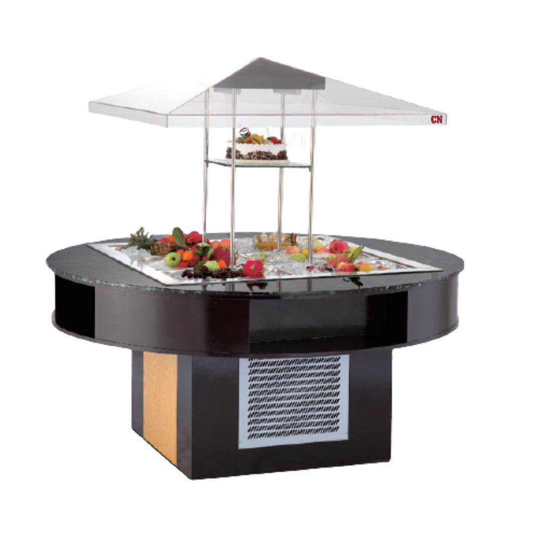 Buffet Counter - Round Marble