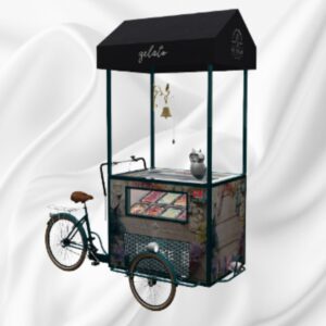 ICE CREAM CART, W2200*D865*H2400 mm ~ DR