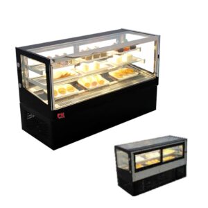 CN TABLE TOP RECTANGULAR DISPLAY CHILLER SHOWCASE, BLACK BASE ~ CN-TRC1200B