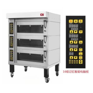 CN EUROPE DESIGN ELECTRIC INTELLIGENT DECK OVEN ~ OPTIONS OF 3 & 4 DECK