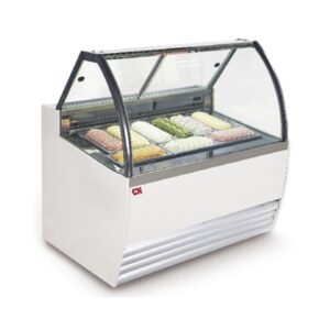 CN GELATO SHOWCASE, OPTION OF 7 & 9 PANS ~ CN-ICS-PT SERIES