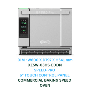 UNOX SPEED-PRO 6" TOUCH CONTROL PANEL, BAKING SPEED OVEN ~ XESW-03HS-EDDN