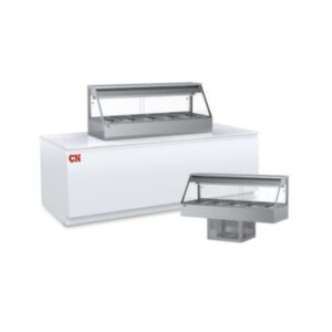 BUILT IN DISPLAY TOP SHOWCASE, OPT OF 3.5FT TO 6.5FT ~ CN-BDS-WN