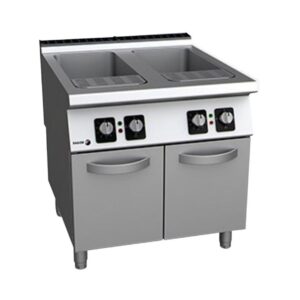 FAGOR 900 KORE FLOOR-STANDING TWIN TANK ELECTRIC PASTA COOKER 24KW (415/50/3) ~ CP-E910